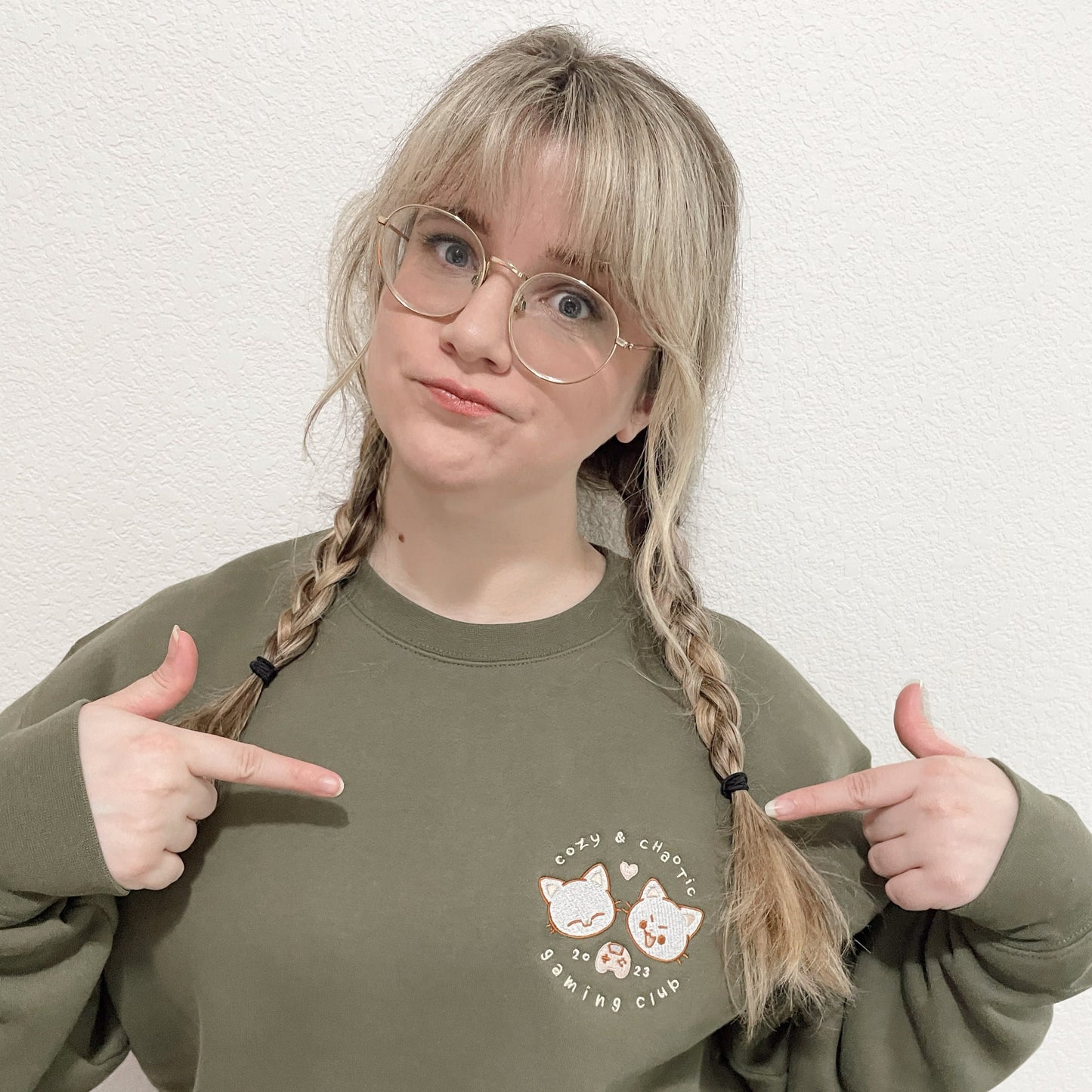 C&C Crewneck - Olive Green