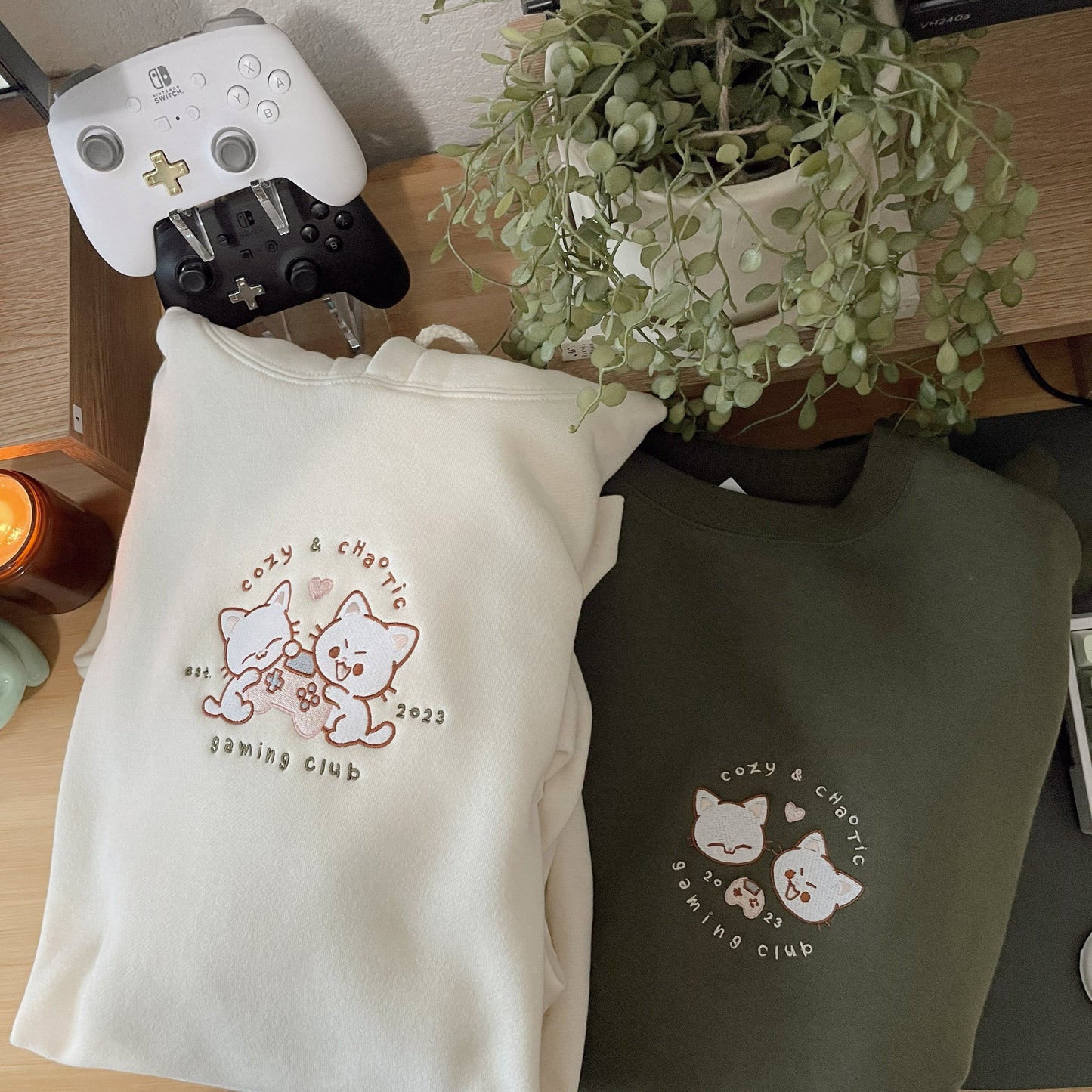 C&C Crewneck - Olive Green