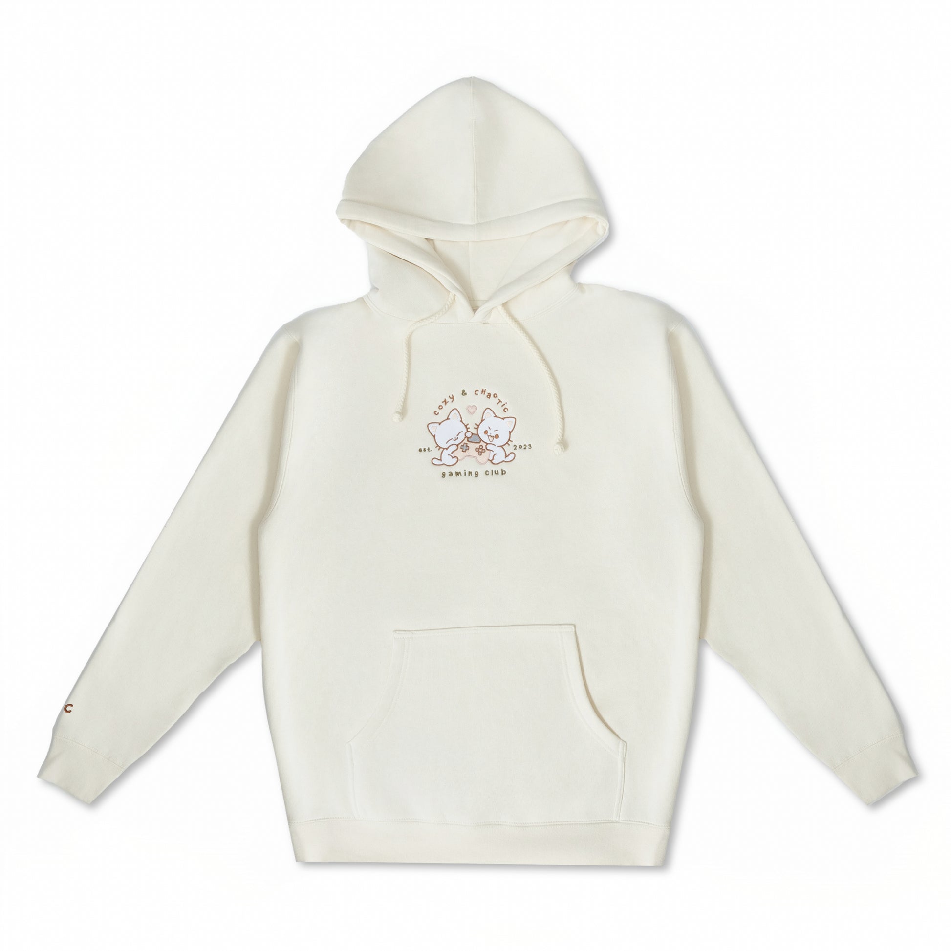 Cream Hoodie Sweatshirt Creme C&C Hoodie Creme - Main Image